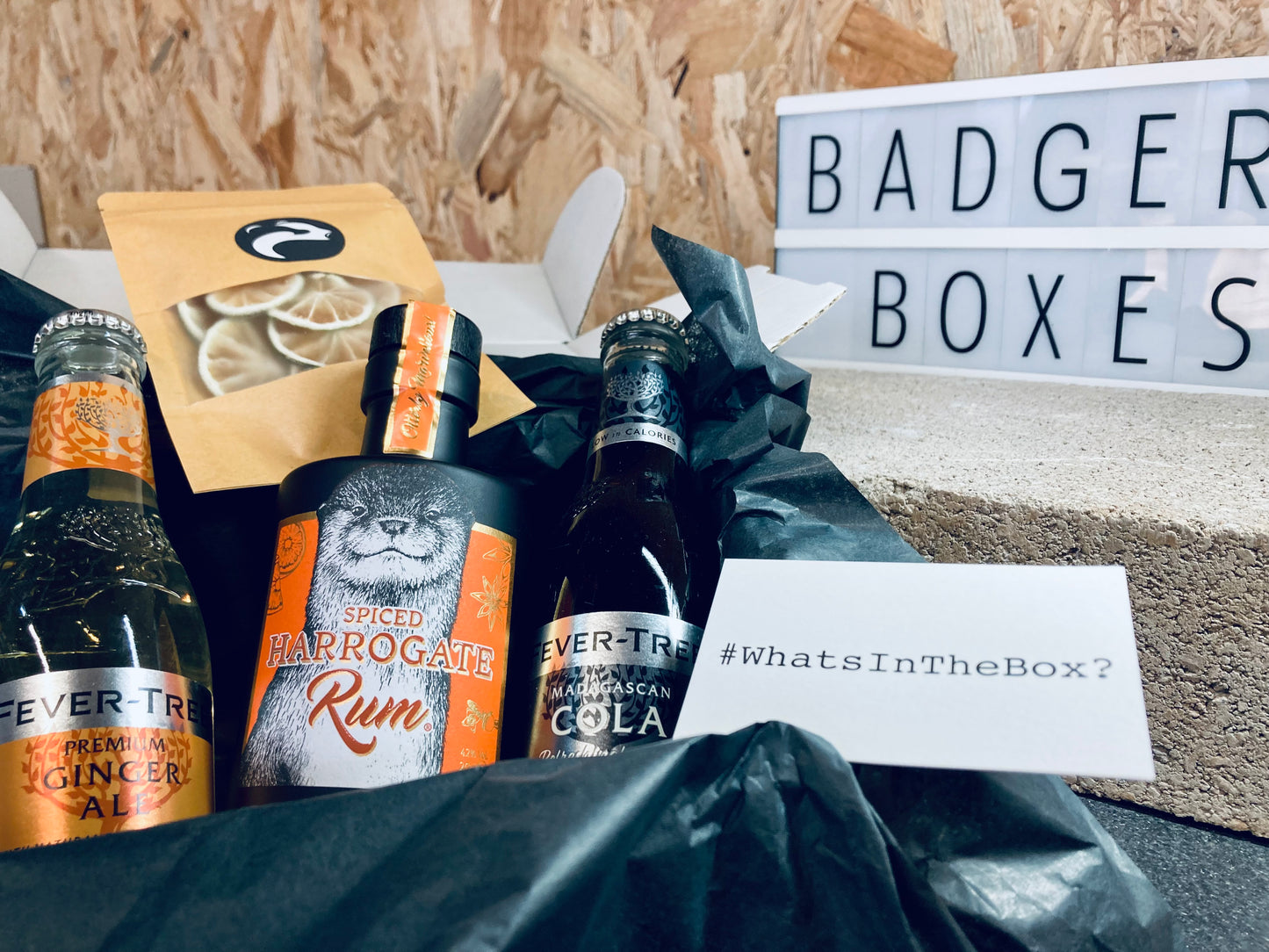 Badger 20cl Rum Box - Harrogate Rum