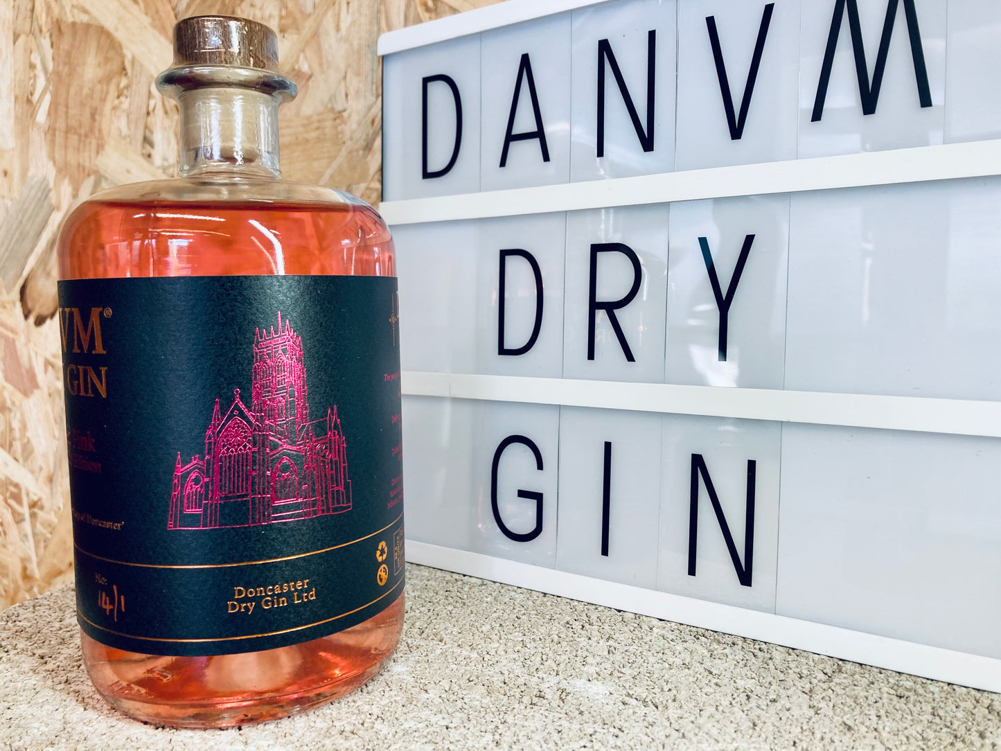Danvm Dry Gin - Tickled Pink City Status Edition 70cl