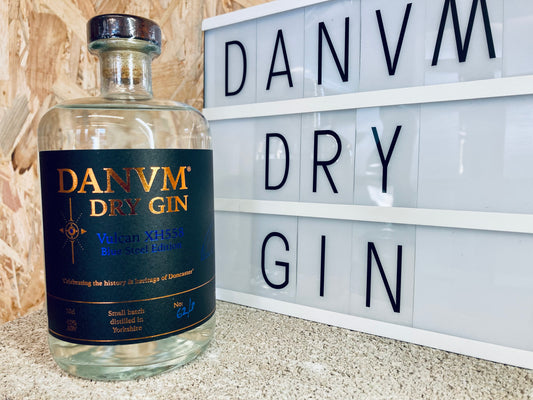 Danvm Dry Gin - Vulcan XH558 Blue Steel Edition 70cl (click VTSST online store)