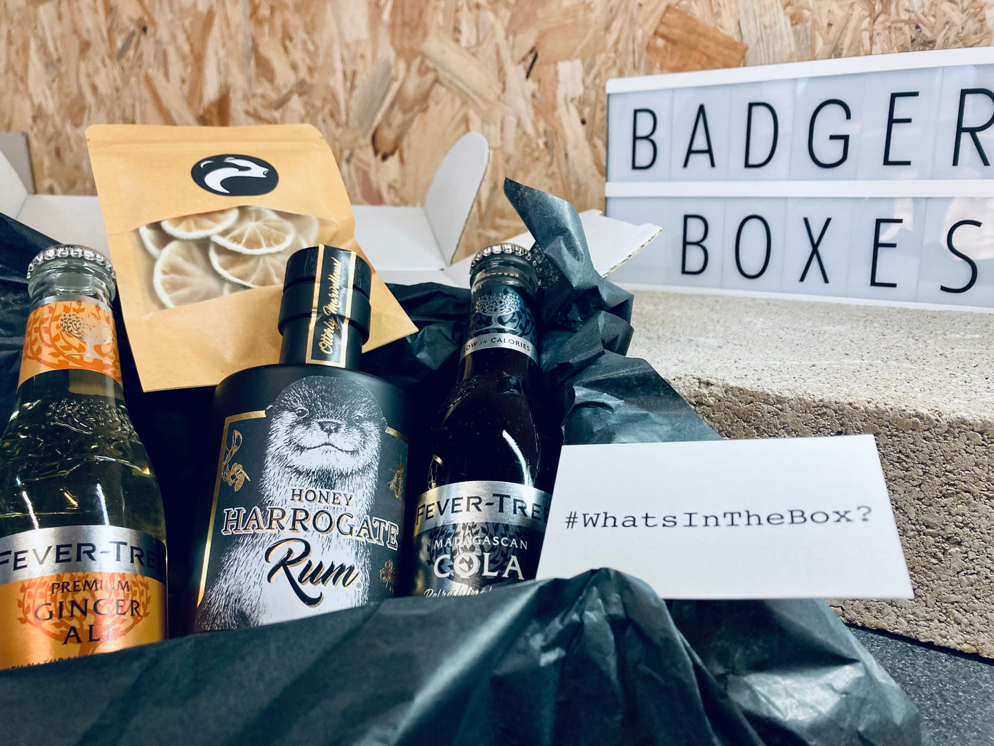Badger 20cl Rum Box - Harrogate Rum